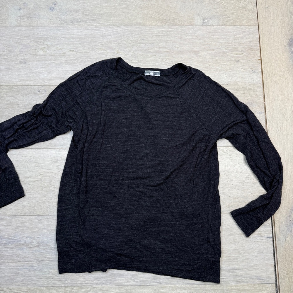 PJ Salvage Charcoal Long Sleeve Top - Picture 2 of 7